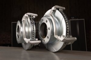 Ford F-250 Brake Rotors (2) - Front - Baer Brakes - Big Claw HD Slot & Drilled - `13-`22